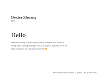Tablet Screenshot of dexterzhuang.com